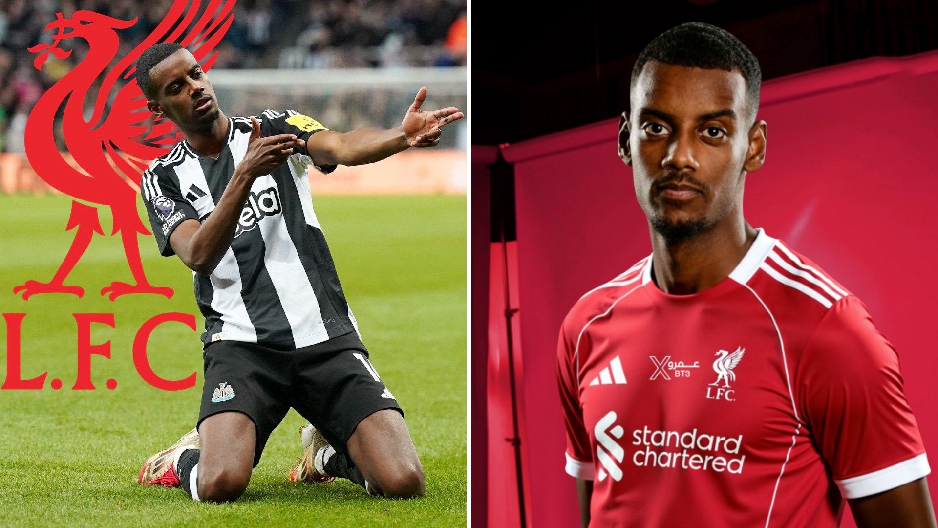 包含利物浦对伊萨克的报价约1.1亿镑纽卡选择了拒绝的词条